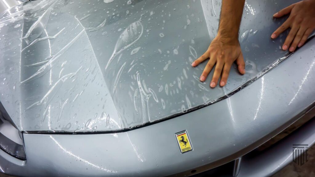 Detailing xpel Ferrari
